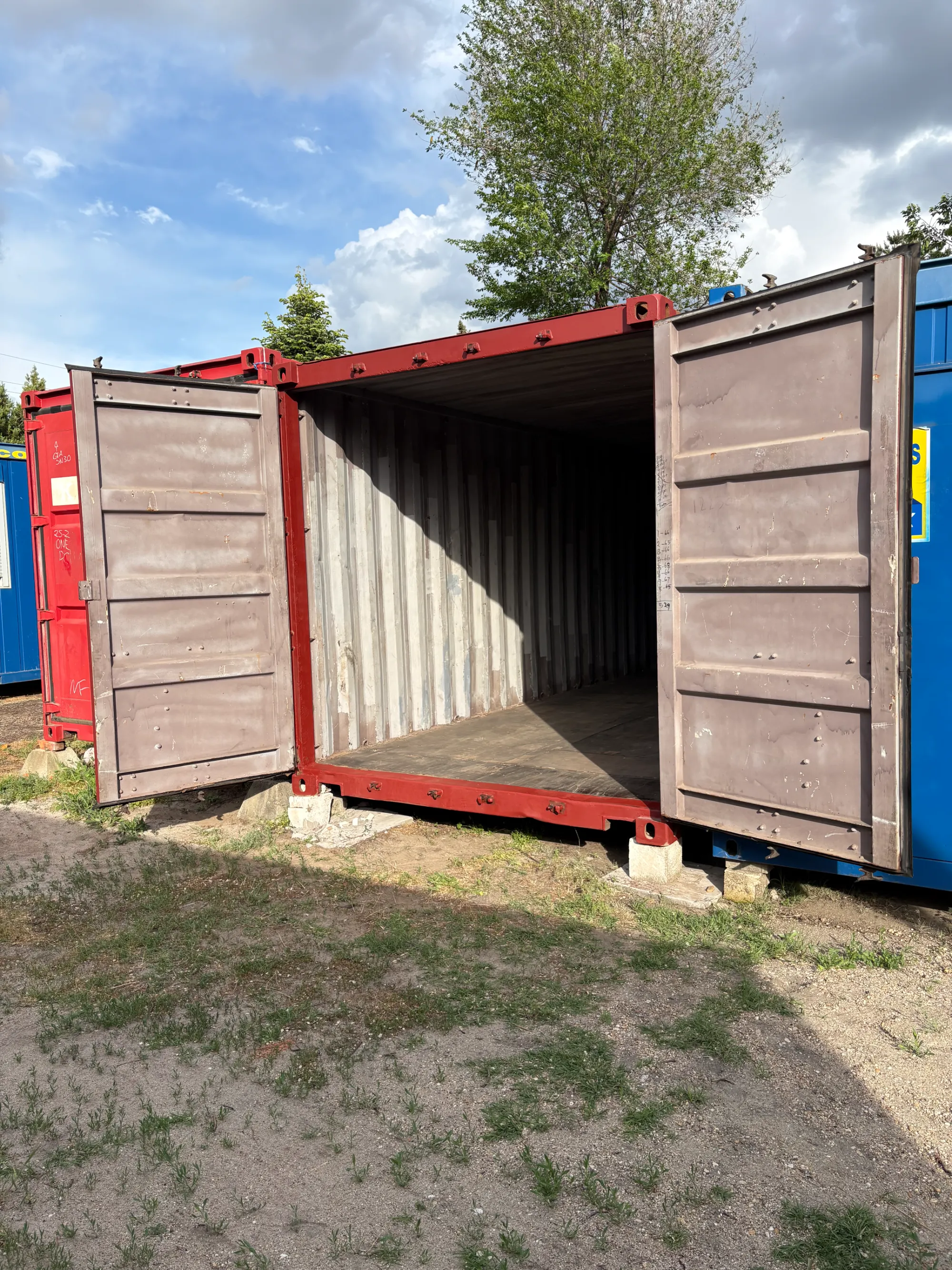 használt raktár konténer