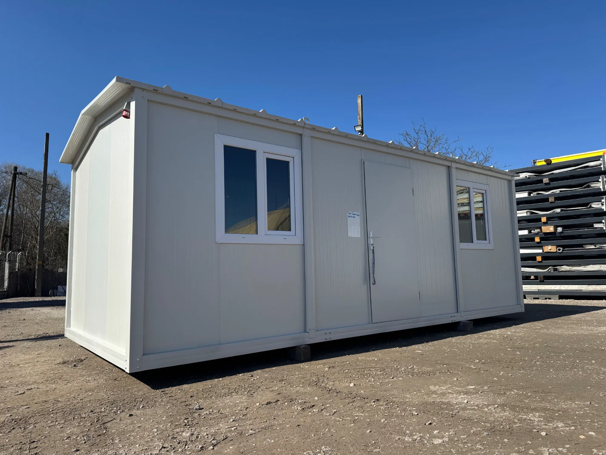 6,5m x 3m mobilház berendezés nélkül