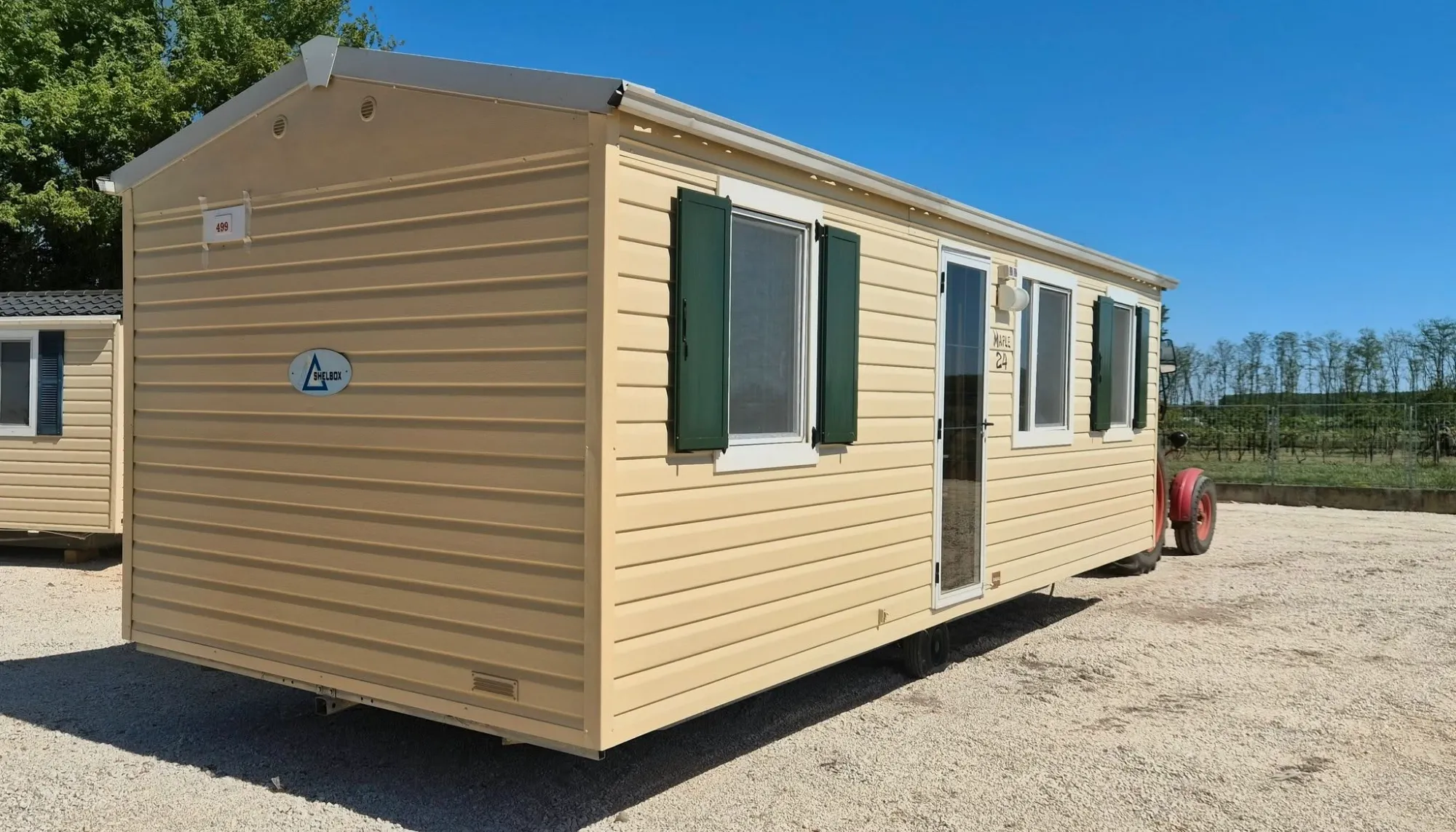 Shellbox mobilház 8x3 m