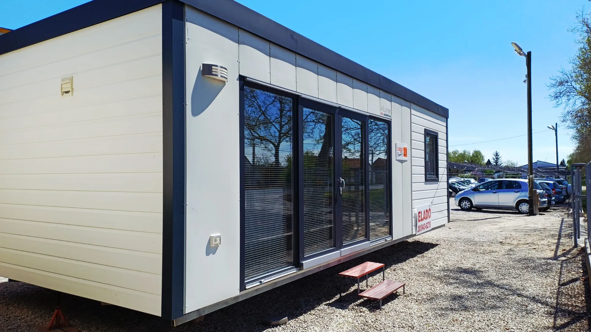 Adria x-line mobilház 8,6x4m