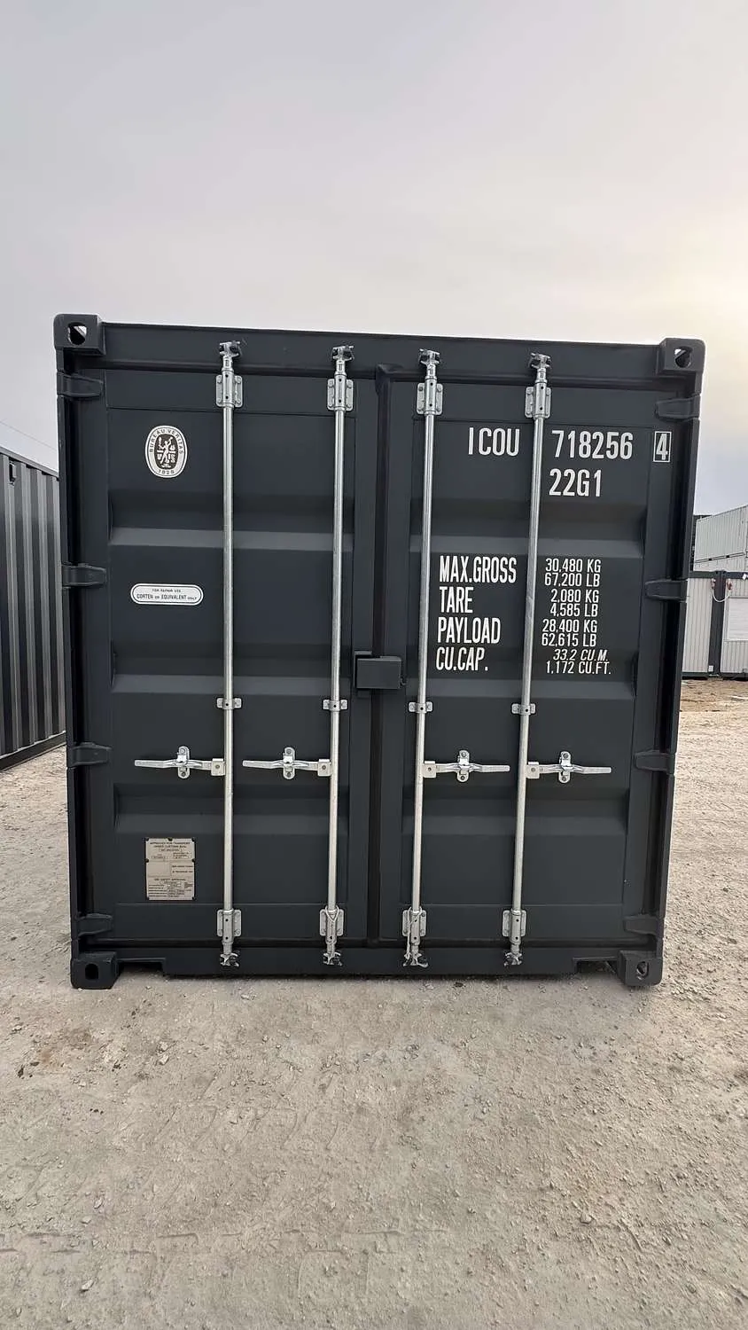20 lábas DC új, egyutas, RAL 7016