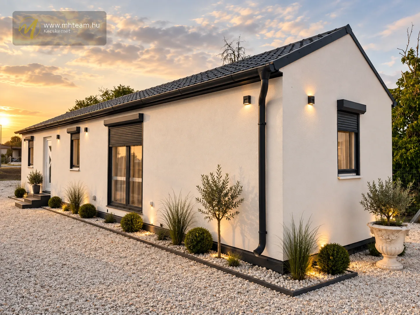 Zafír Plusz moduláris ház, 60 m²