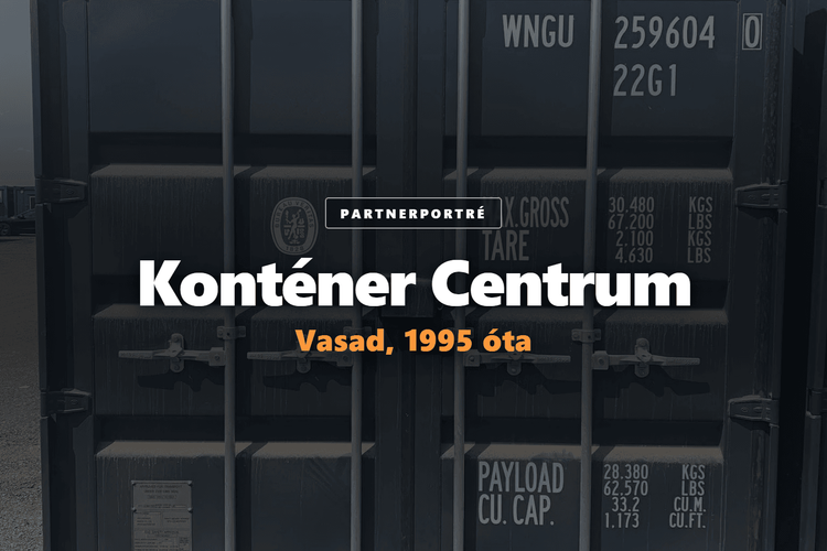 Vasadon be lehet sétálni a konténerek közé: mit vehetünk és bérelhetünk a Konténer Centrumnál
