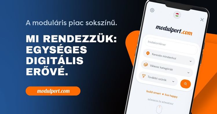 Egy helyen a modulházak, mobilházak és konténeres megoldások világa