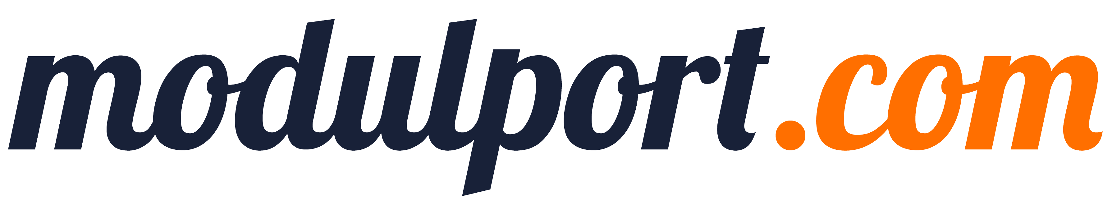 Modulport.com logó, moduláris épületek és konténerházak online piactere